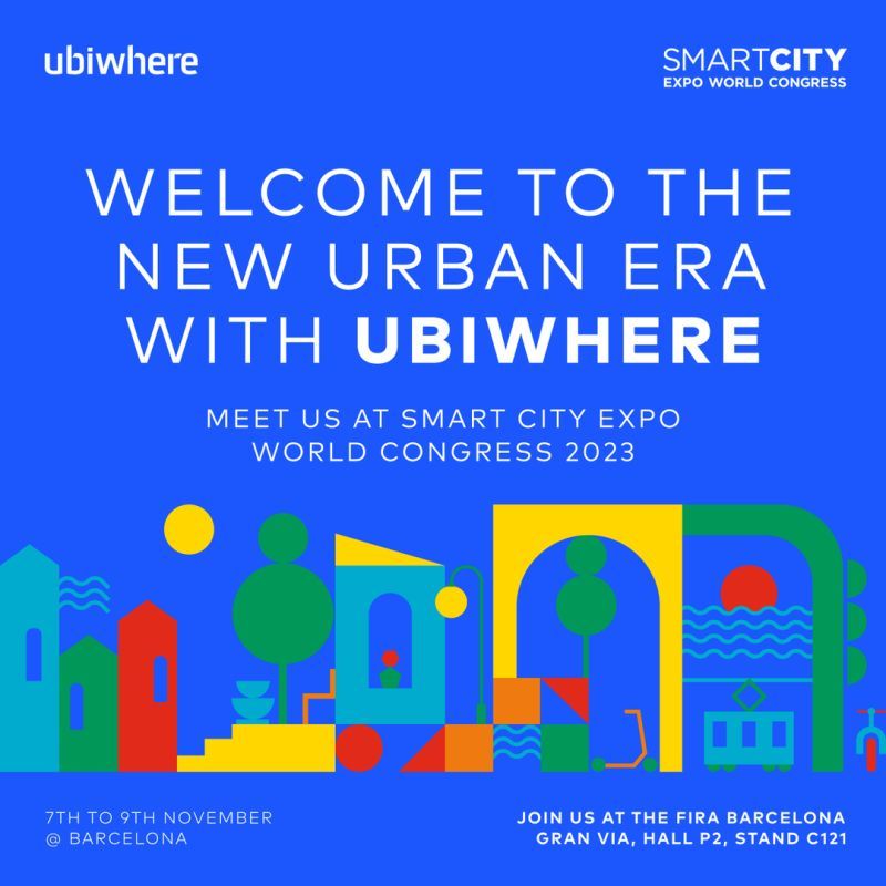 The Digital Nervous System Testbed by Ubiwhere will be exhibited as a solution for Smart Cities at the Smart City Expo World Congress 2023